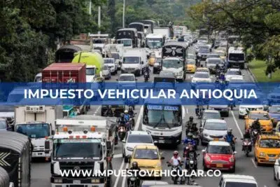 Impuesto Vehicular Antioquia