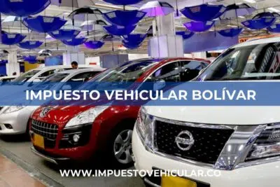 Impuesto Vehicular Bolívar