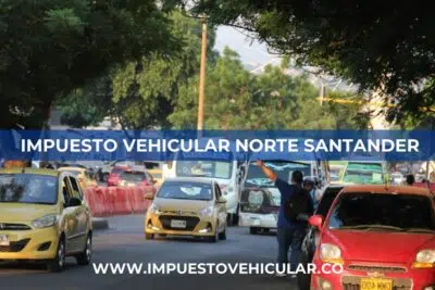 Impuesto Vehicular Norte de Santander