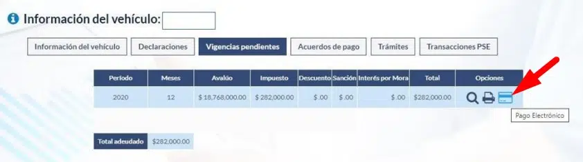 Impuesto Vehicular Quindio Pago Electronico