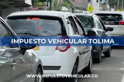 Impuesto Vehicular Tolima