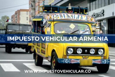 Impuesto Vehicular Armenia (Quindío)