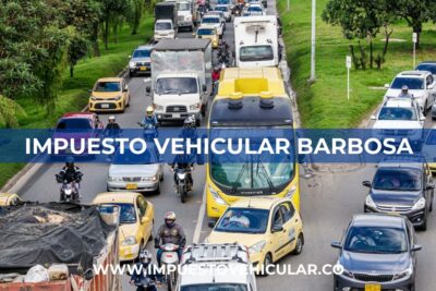 Impuesto Vehicular Barbosa