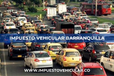 Impuesto Vehicular Barranquilla