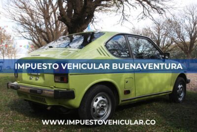 Impuesto Vehicular Buenaventura