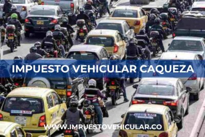 Impuesto Vehicular Caqueza