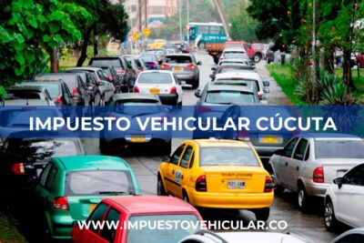 Impuesto Vehicular Cúcuta