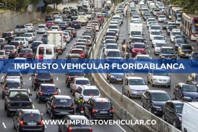 Impuesto Vehicular Floridablanca