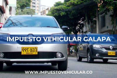 Impuesto Vehicular Galapa (Atlántico)