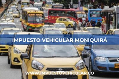 Impuesto Vehicular Moniquirá