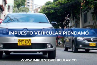 Impuesto Vehicular Piendamó (Cauca)