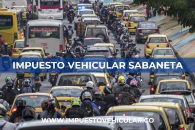 Impuesto Vehicular Sabaneta