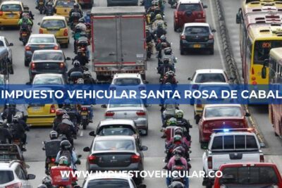 Impuesto Vehicular Santa Rosa de Cabal