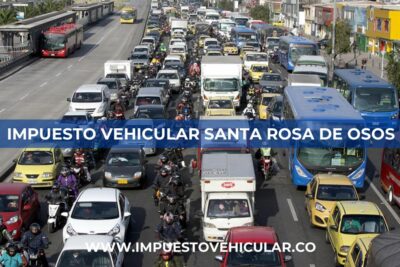 Impuesto Vehicular Santa Rosa de Osos