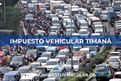 Impuesto Vehicular Timaná